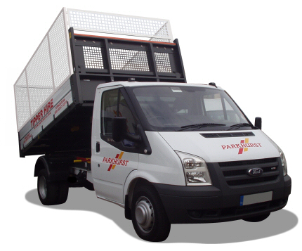 TRANSIT TIPPER WITH CAGE